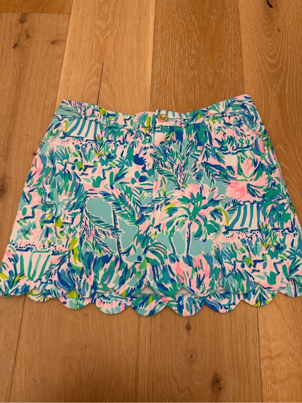 Lilly Pulitzer Scalloped Colette Skort